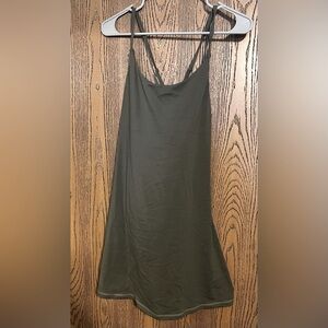 Olive green athletic dress